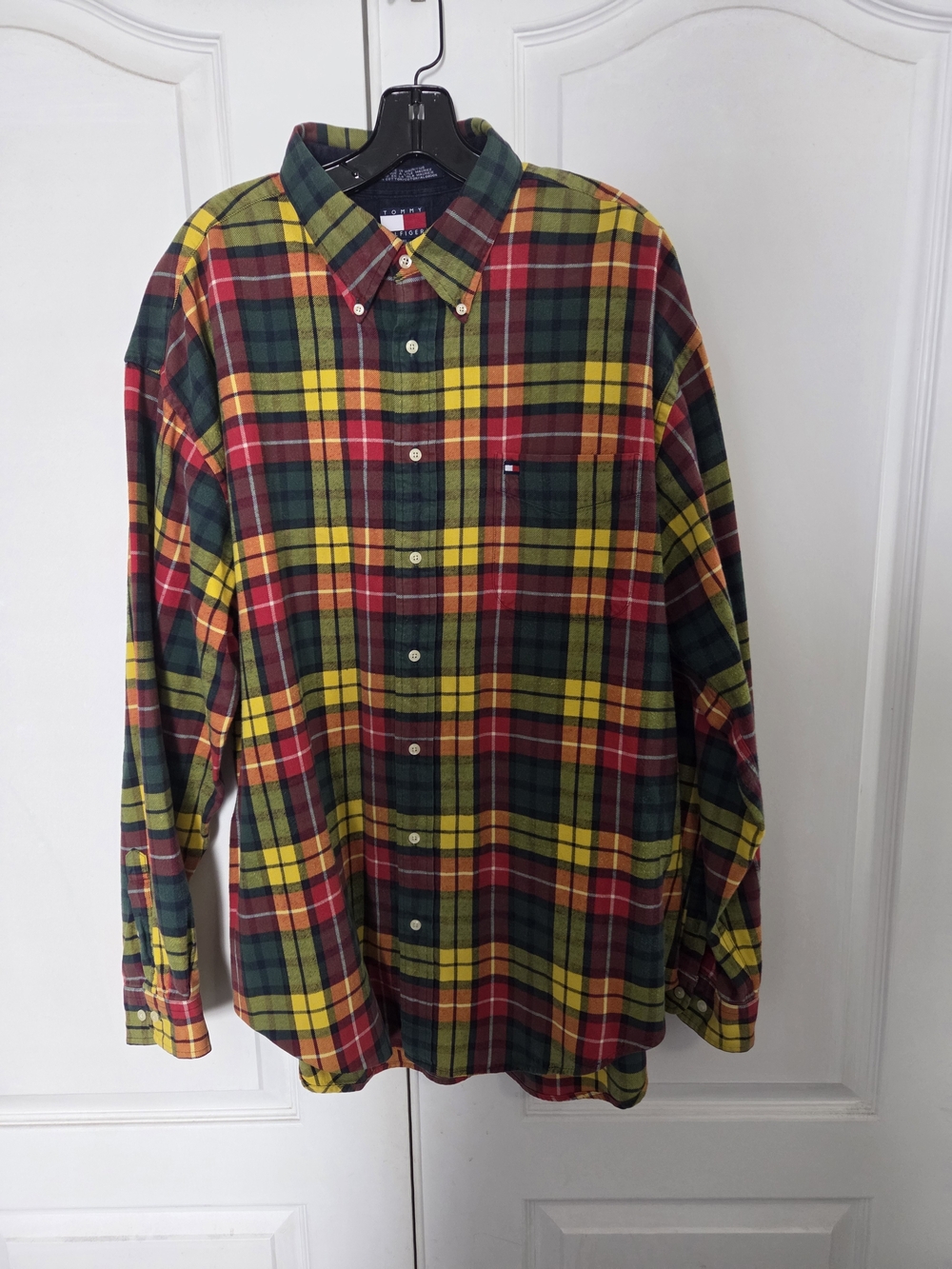 Tommy Hilfiger Multicolor Plaid Button-Down Shirt